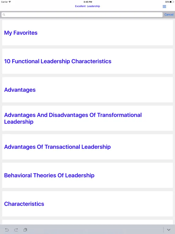تصاویر Leadership Excellent iPad 