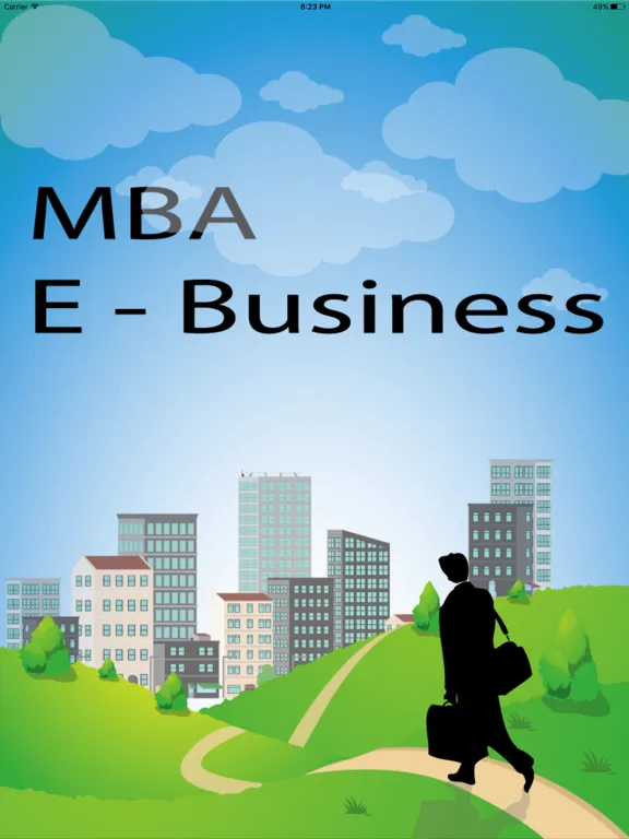 Zrzuty ekranu Mba E-Business iPad 