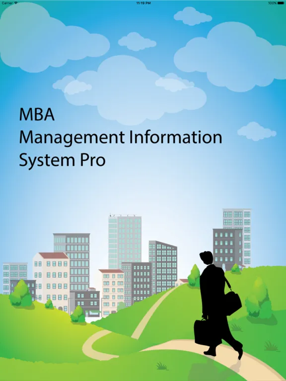 MBA MIS Pro iPad  스크린샷