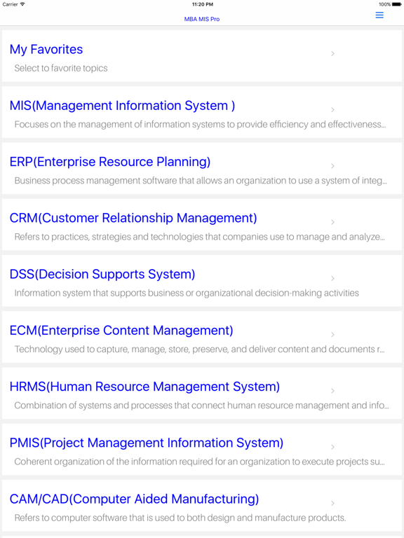 تصاویر MBA MIS Pro iPad 