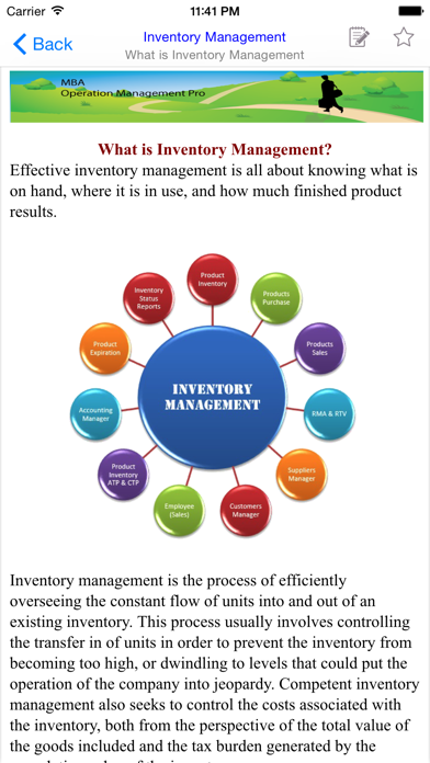 Ảnh chụp màn hình của MBA Operation Management Pro
