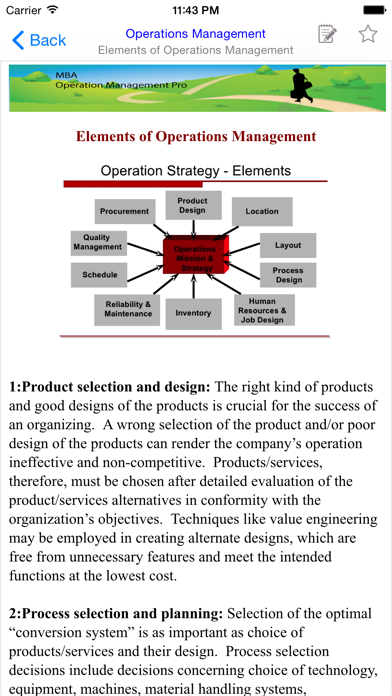 Ảnh chụp màn hình của MBA Operation Management Pro