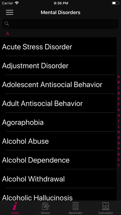 Mental Disorders Premium স্ক্রিনশট