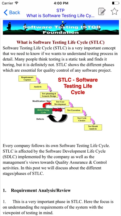 STP - Software Testing Screenshots