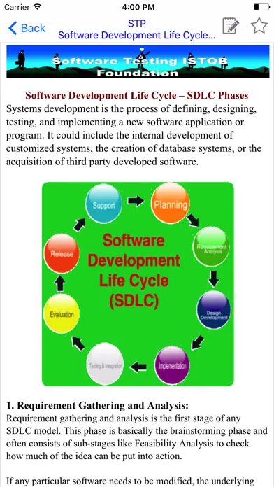 STP - Software Testing Screenshots