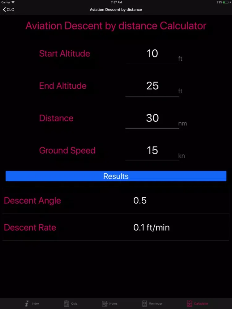 Tangkapan layar Preflight Cessna 177 Checklist iPad 