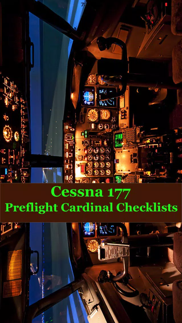 Preflight Cessna 177 Checklist Screenshots