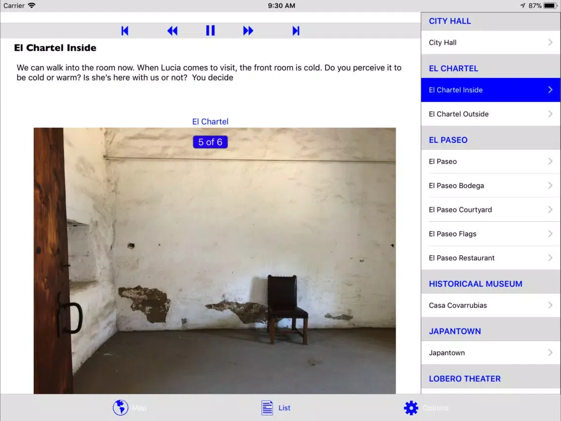 Santa Barbara Ghosts Tour iPad  سکرین شاٹس