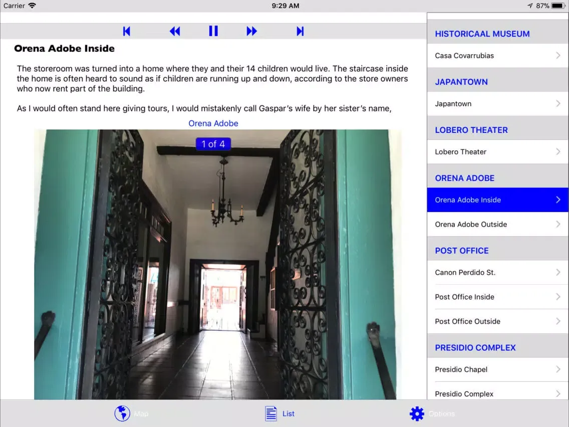 Santa Barbara Ghosts Tour iPad  سکرین شاٹس