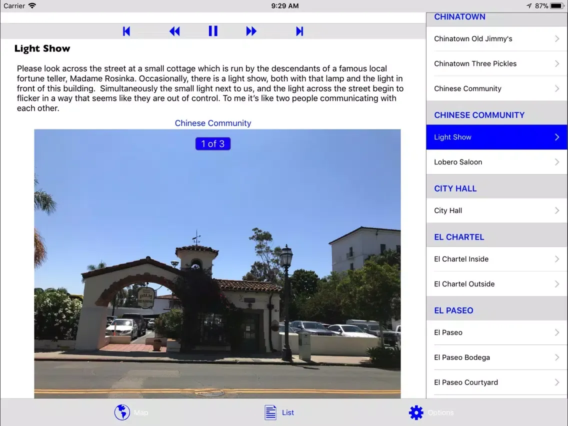 Santa Barbara Ghosts Tour iPad  سکرین شاٹس
