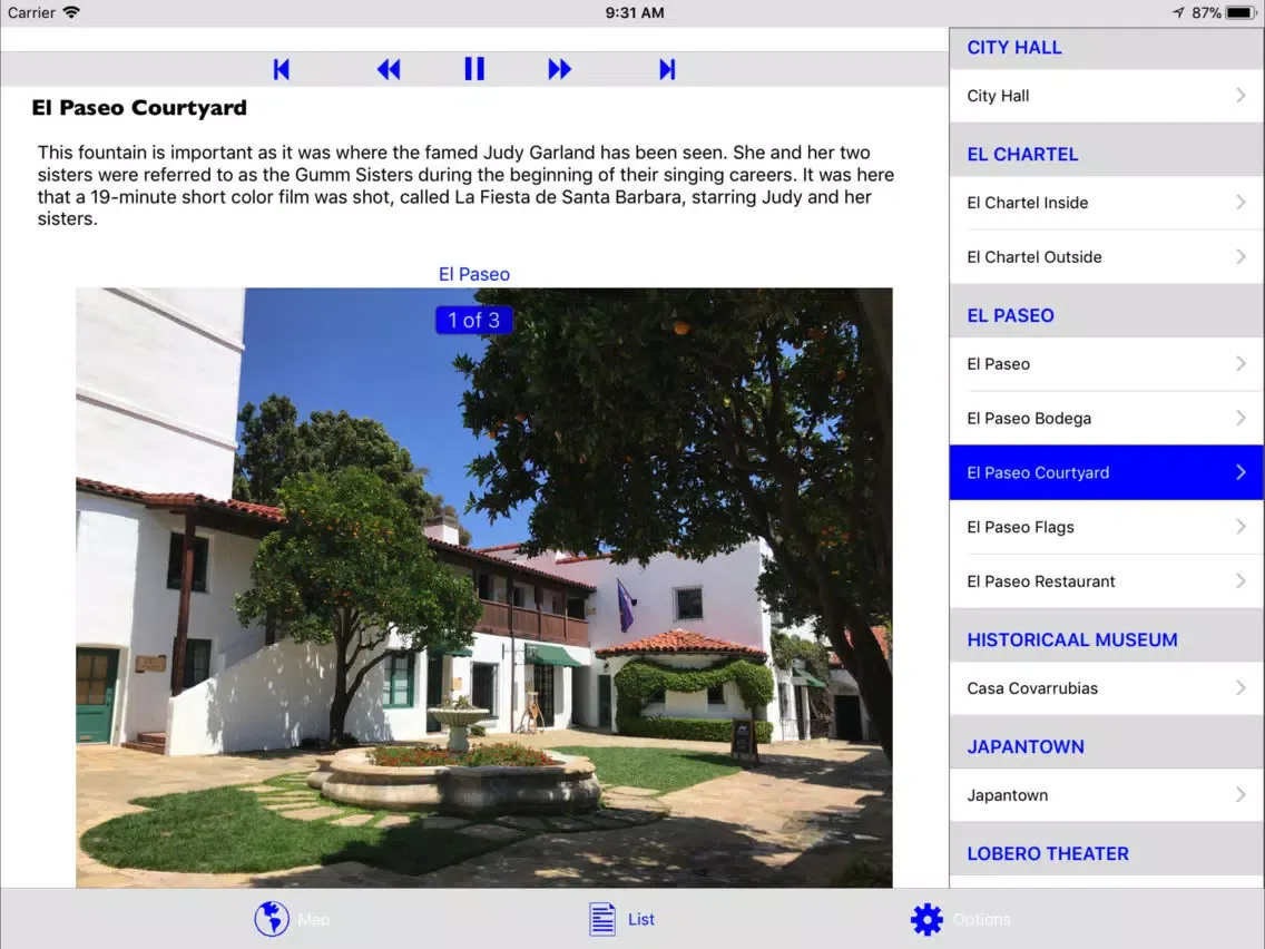Santa Barbara Ghosts Tour iPad  سکرین شاٹس