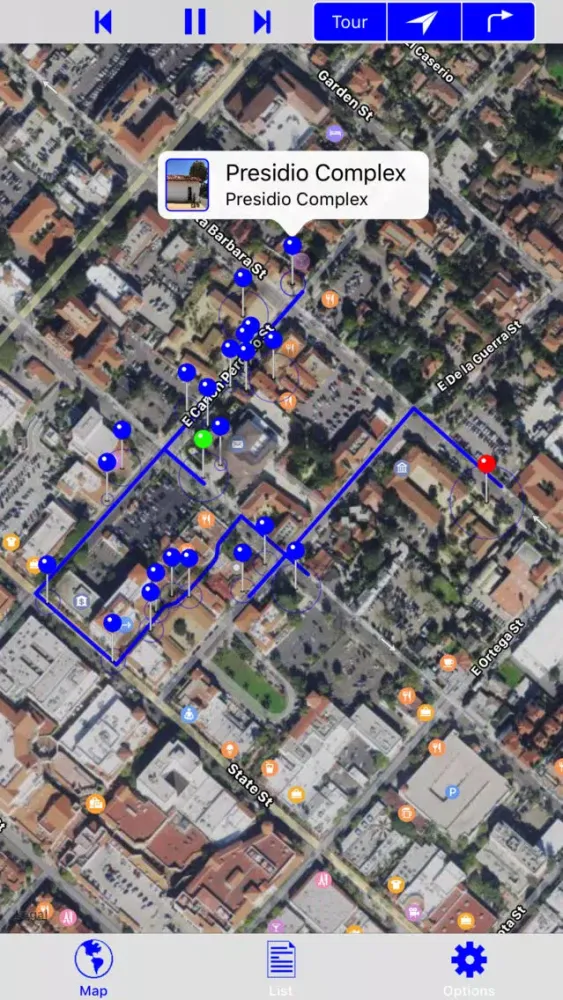 Santa Barbara Ghosts Tour سکرین شاٹس
