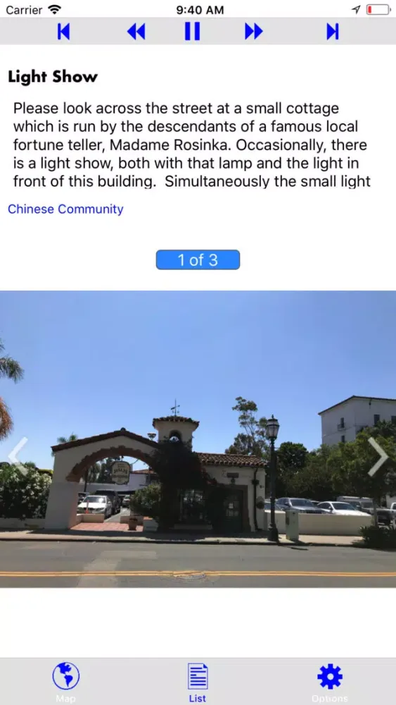 Santa Barbara Ghosts Tour سکرین شاٹس