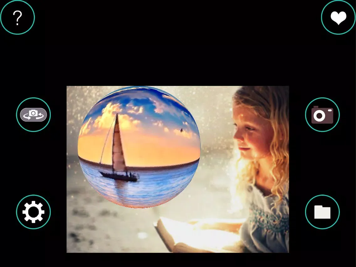 صور Crystal ball camera PRO iPad 