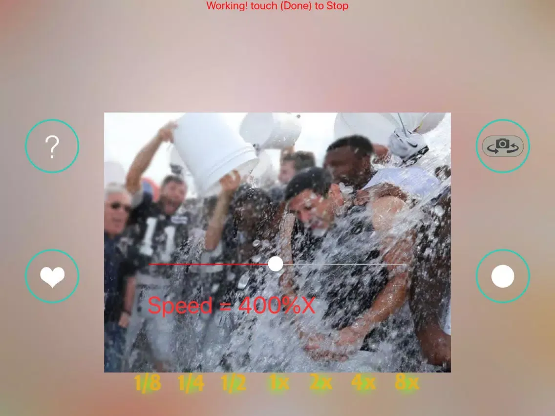 Ảnh chụp màn hình của Slow Motion & Fast Motion VCR iPad 