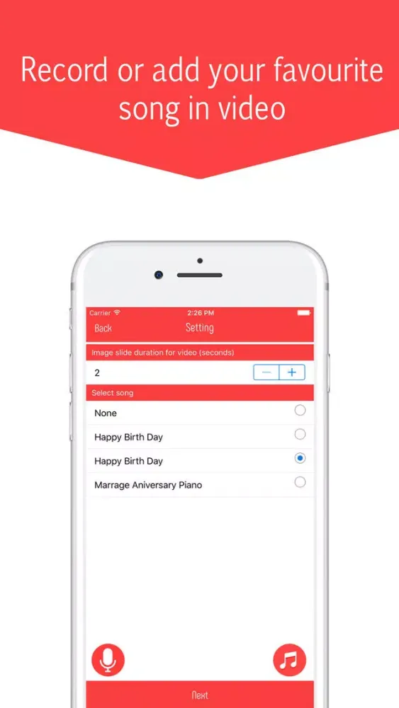iPic Video Maker স্ক্রিনশট
