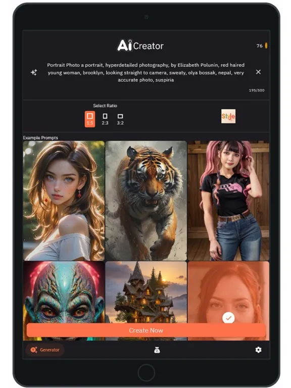 صور AImage Creator iPad 