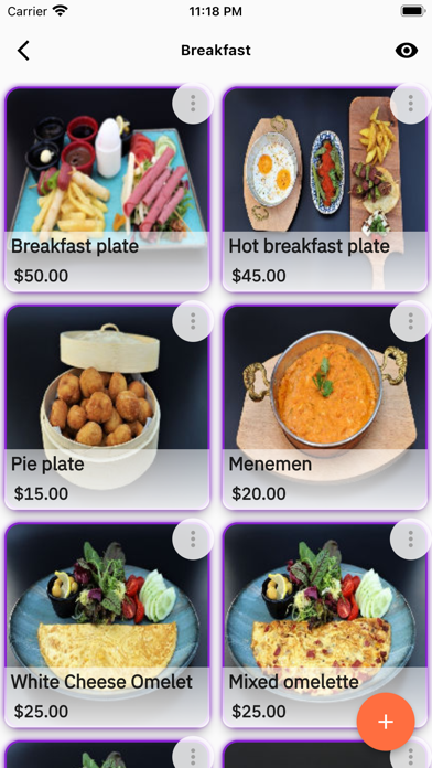 Qr2Menu应用截图