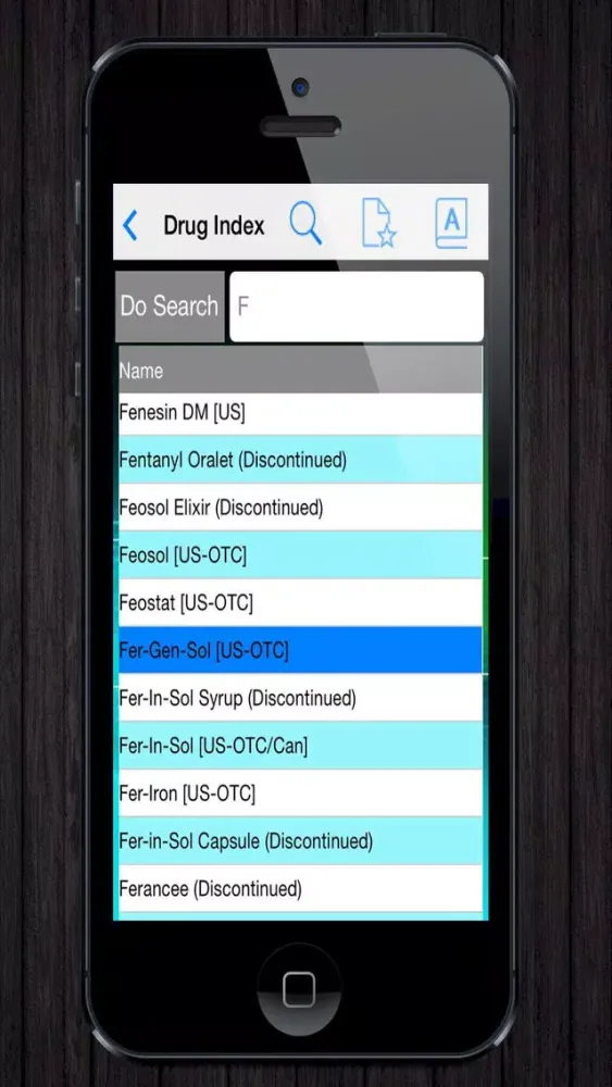 Capturas de pantalla de Drug Index and Interaction