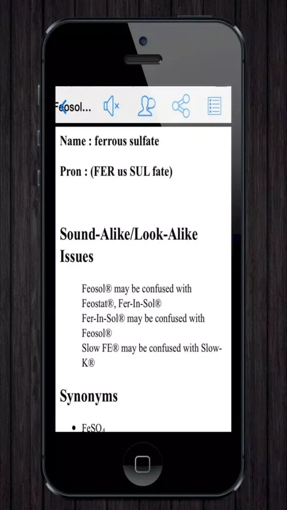 Capturas de pantalla de Drug Index and Interaction