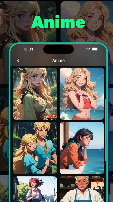 iArt - AI Photo Generator Screenshots