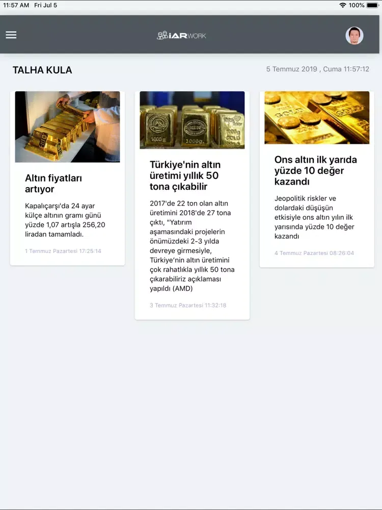 IAR Work iPad 应用截图