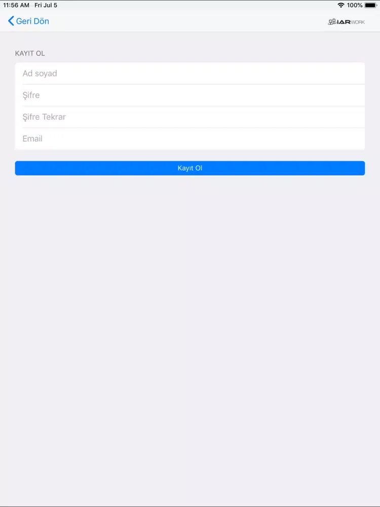 IAR Work iPad 应用截图
