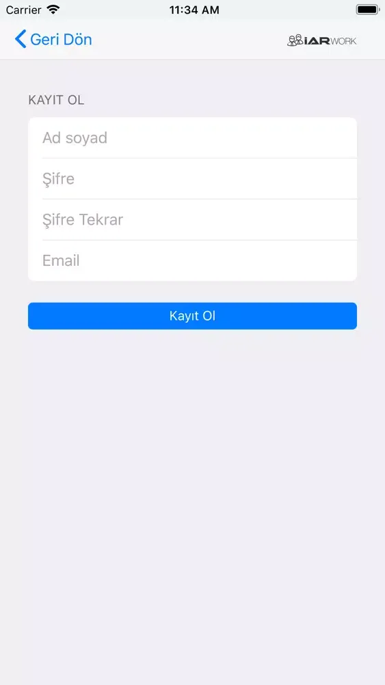 IAR Work应用截图