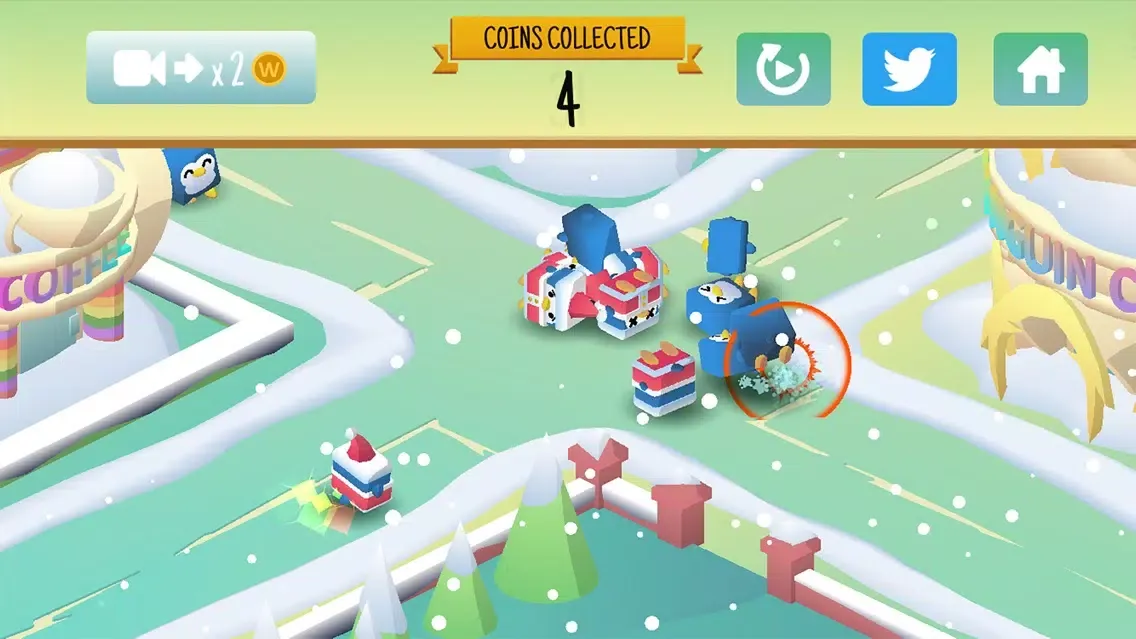 Wobble Wobble: Penguins スクリーンショット