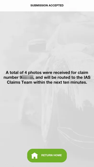 Capturas de tela do IAS Claims for Dealers