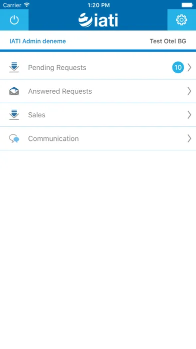 IATI Communicator 스크린샷