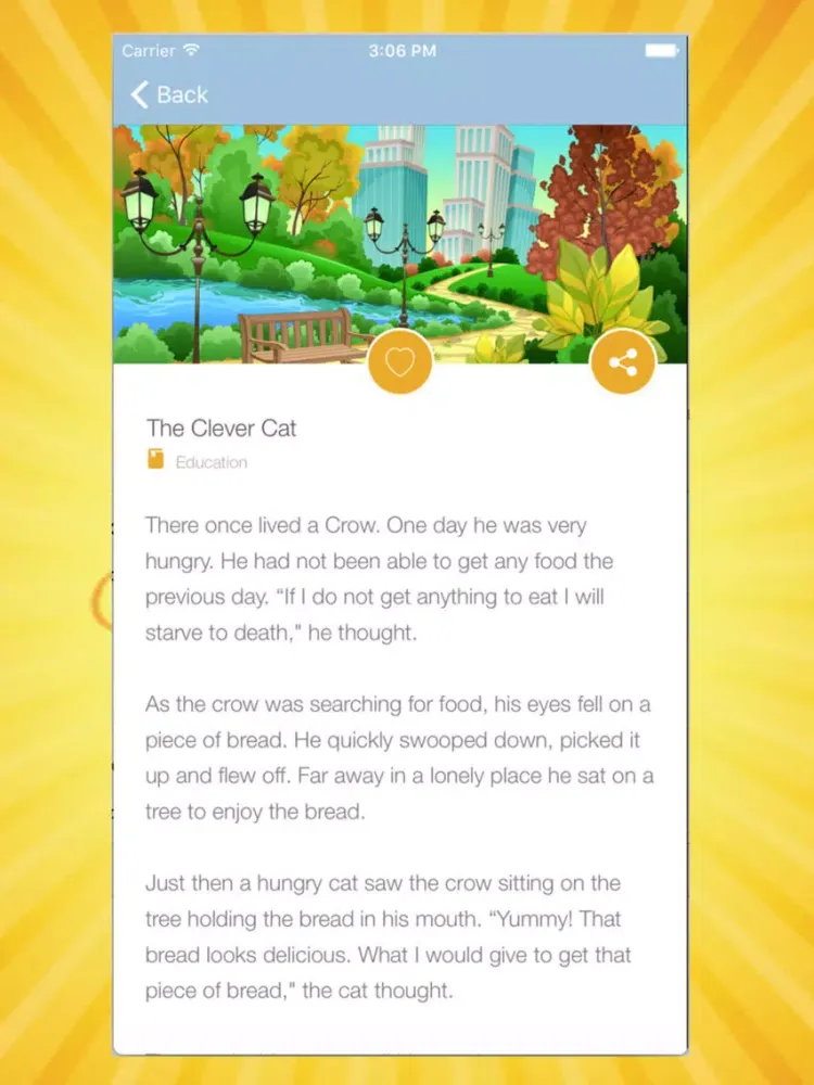 Ảnh chụp màn hình của Bedtime Short stories for Kids - offline iPad 