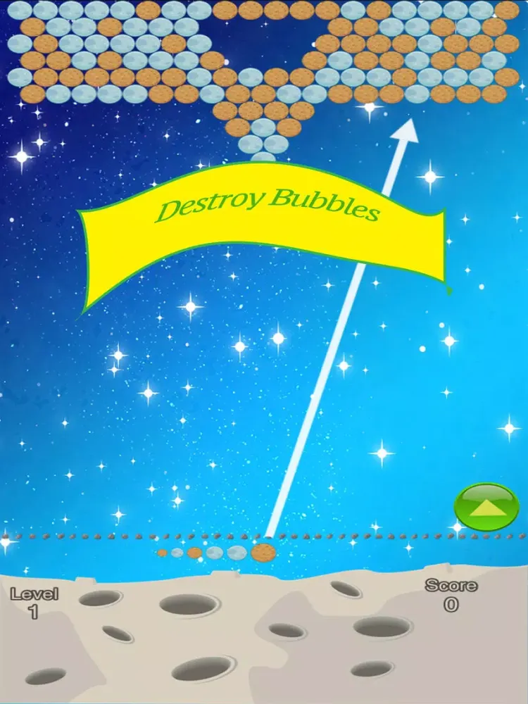 Bubble Shooter with Planets iPad  Ekran Görüntüleri
