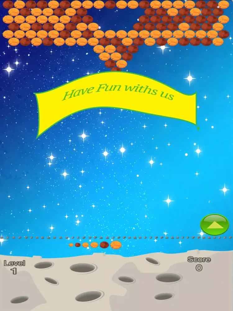 Bubble Shooter with Planets iPad  Ekran Görüntüleri