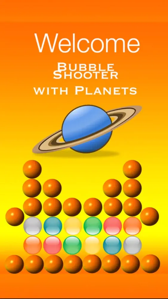 Bubble Shooter with Planets Ekran Görüntüleri