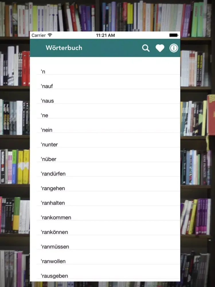 Capturas de pantalla de Deutsch - russisch Wörterbuch kostenlos iPad 