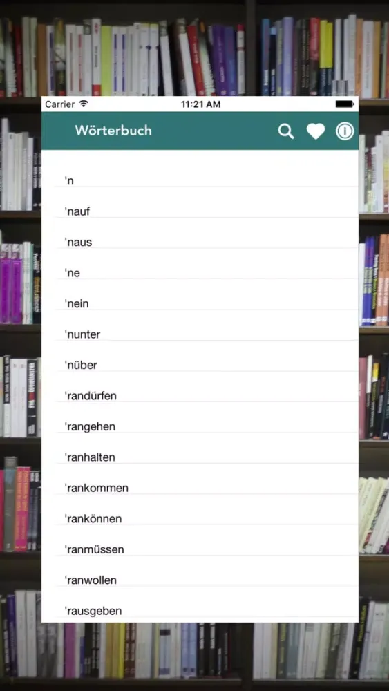 Capturas de pantalla de Deutsch - russisch Wörterbuch kostenlos