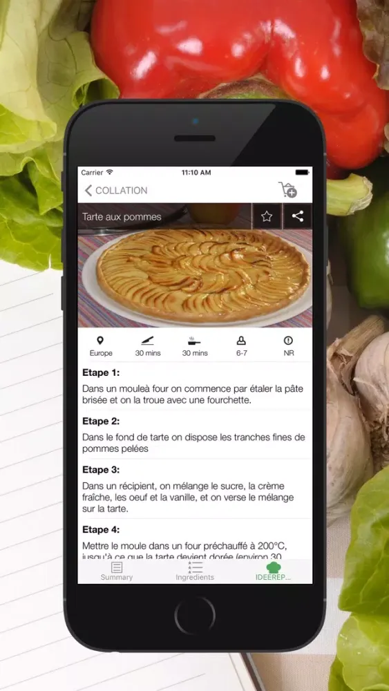 Screenshot di Mes idées repas