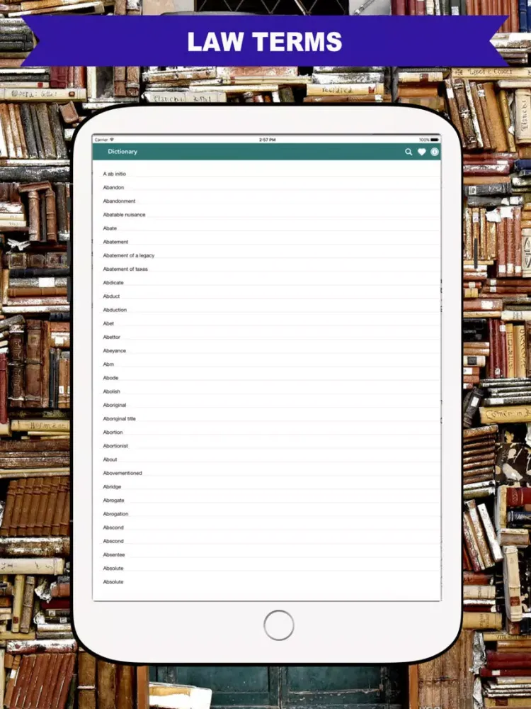 Law Dictionary Offline & free:Terms definitions iPad  स्क्रीनशॉट