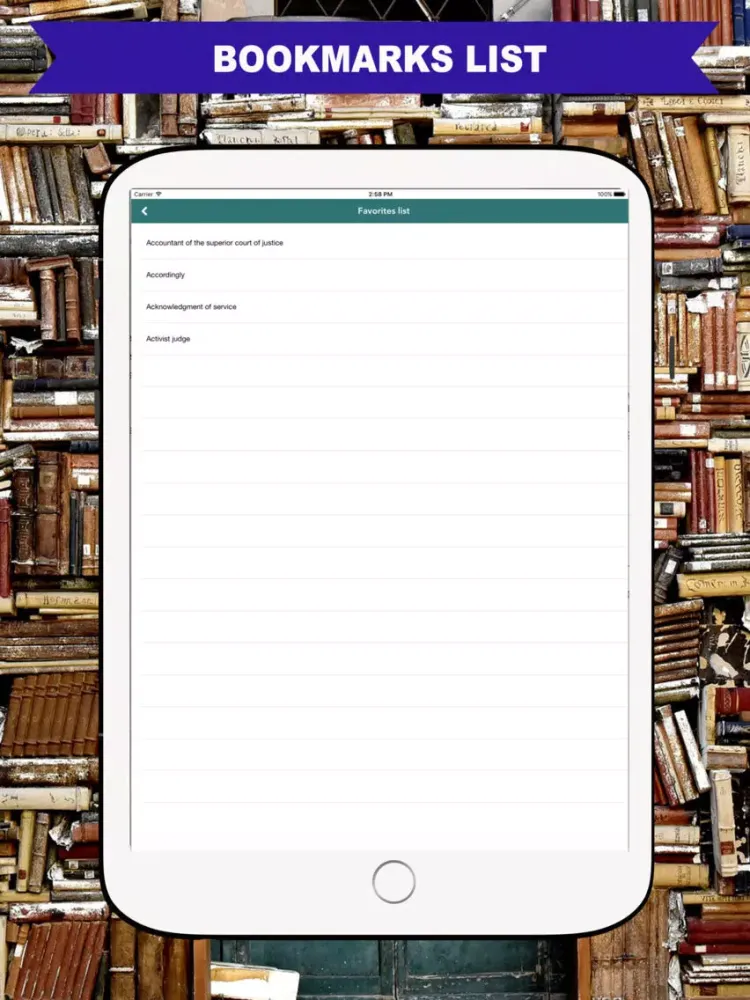 Law Dictionary Offline & free:Terms definitions iPad  स्क्रीनशॉट