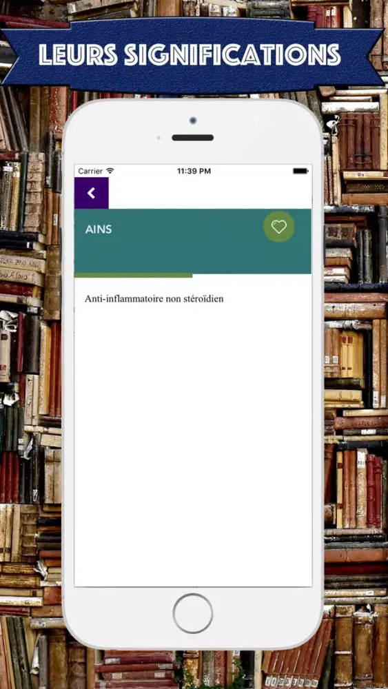 Ảnh chụp màn hình của Abréviations médicales - Offline et Free