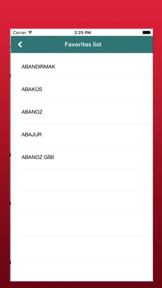Türkçe ingilizce sözlük - yeni स्क्रीनशॉट