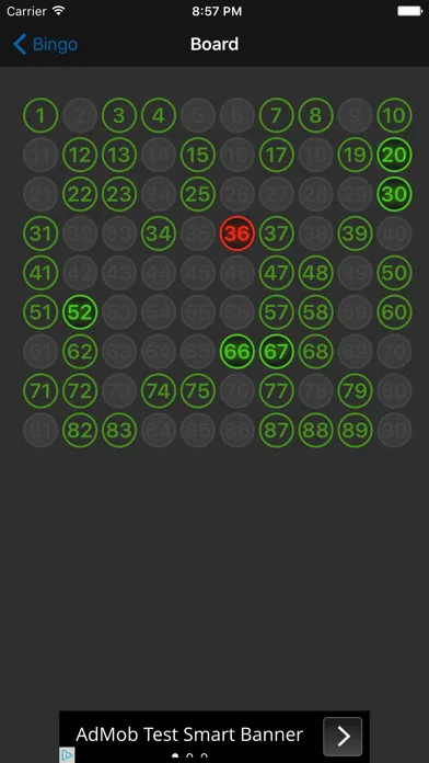 Capturas de pantalla de Bingo