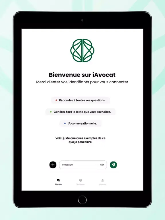 Скриншоты I.Avocat iPad 