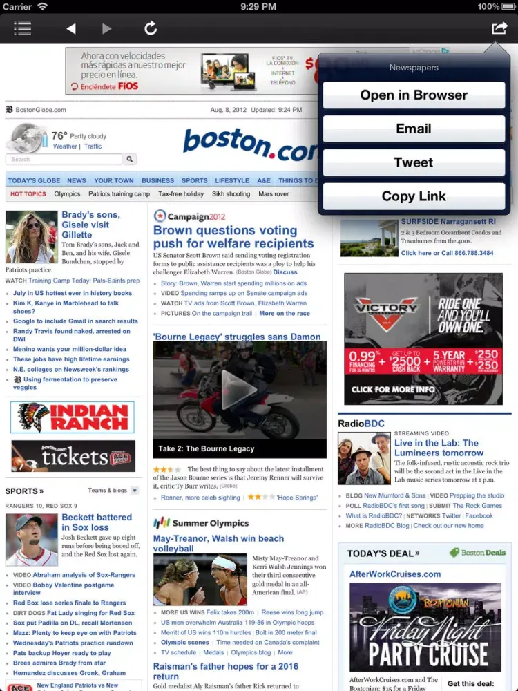 صور Newspaper(s) + iPad 