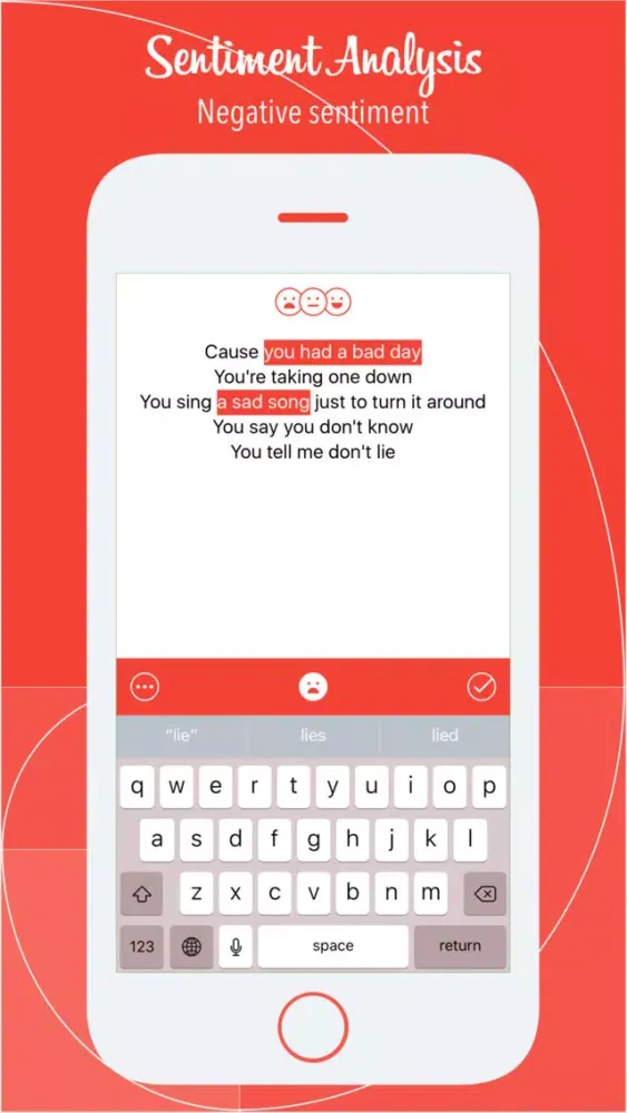 Sentiment Analysis - Positive or negative? Screenshots