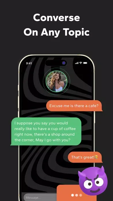 Tangkapan skrin HolMe App: Make new friends