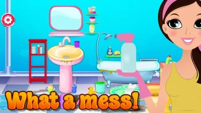 Bathroom Cleaning - Pick up trash and help wash Screenshots
