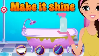 Bathroom Cleaning - Pick up trash and help wash Screenshots