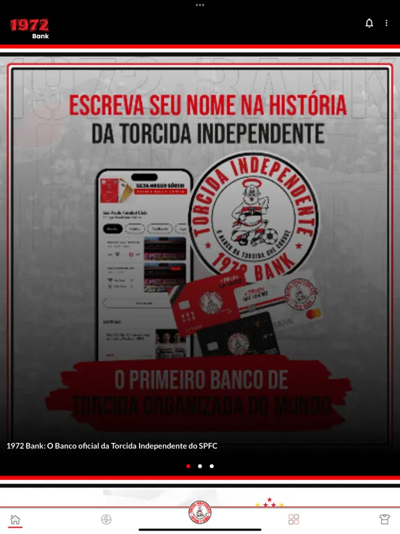 Captures d'écran de Torcida independente 1972 Bank iPad 